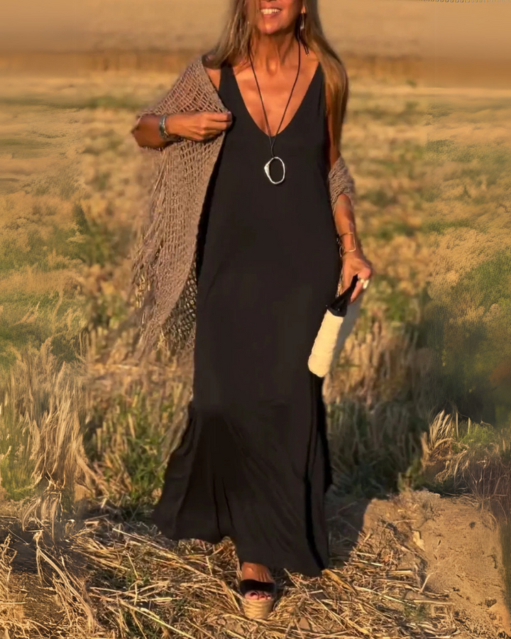 Maevy™ Losse Boho Jurk voor Ontspannen Dagen