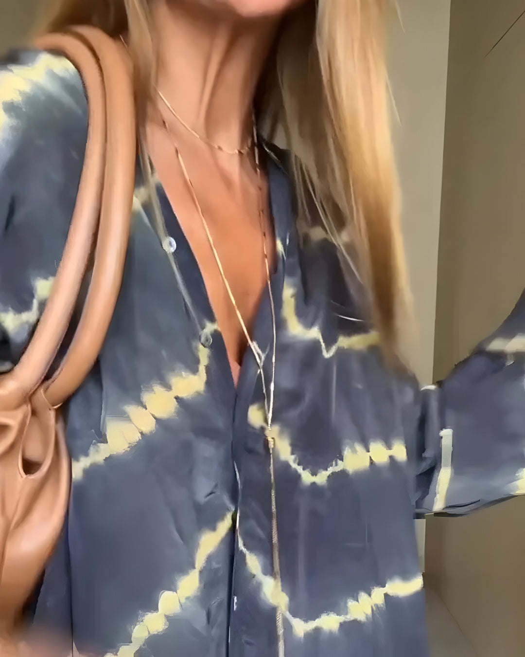 Maly™ Gestreept Maxi Boho Jurk