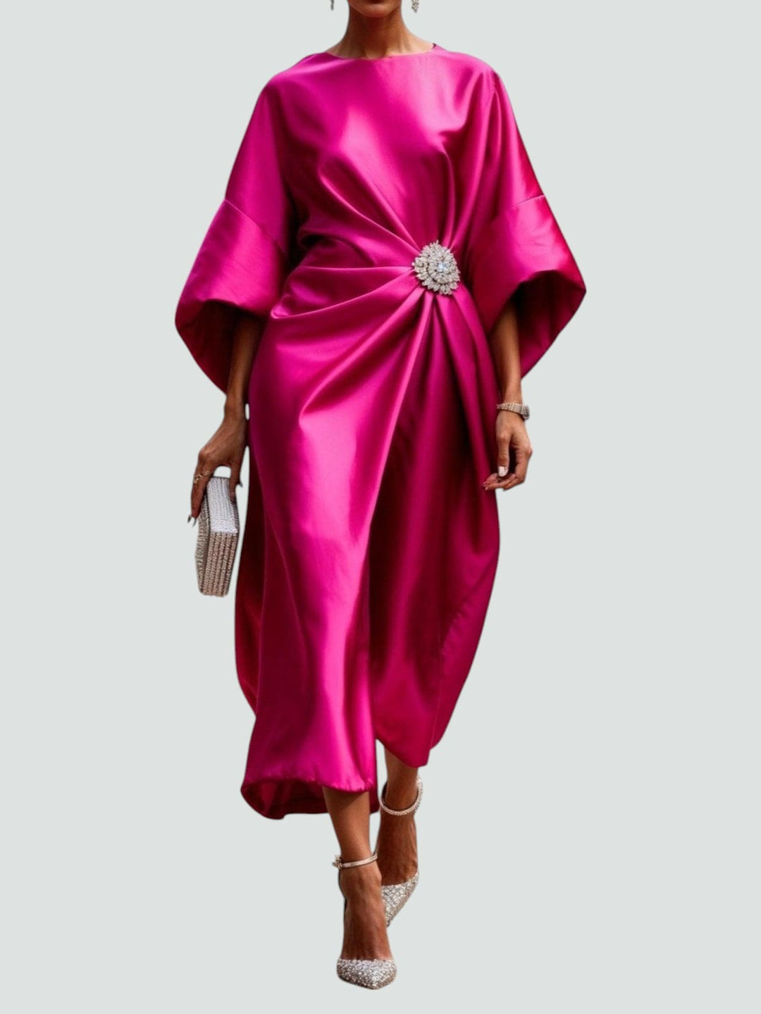Meira™ maxi-jurk met elegante snit