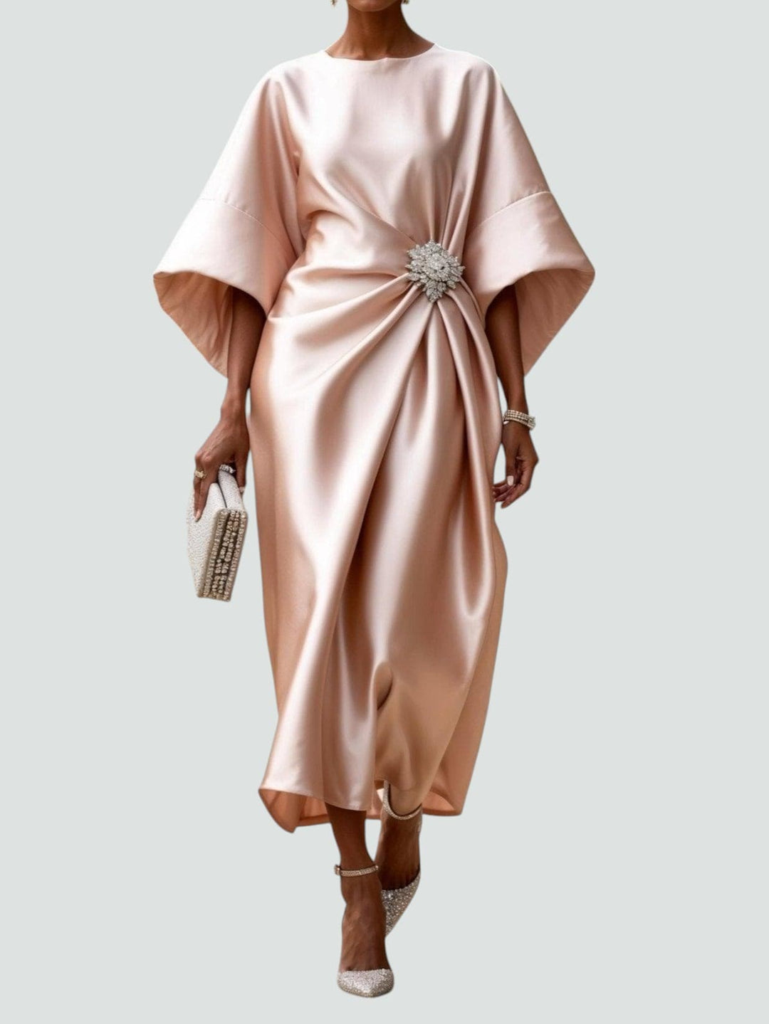Meira™ maxi-jurk met elegante snit