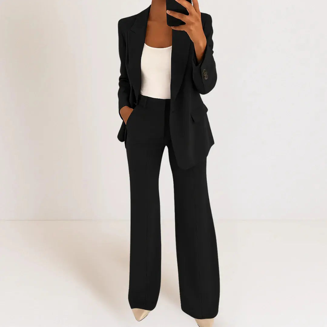 Meliora™ Tweed Dames Tweedelige Set