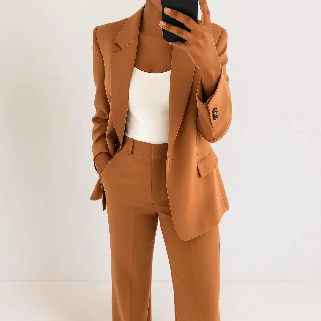 Meliora™ Tweed Dames Tweedelige Set
