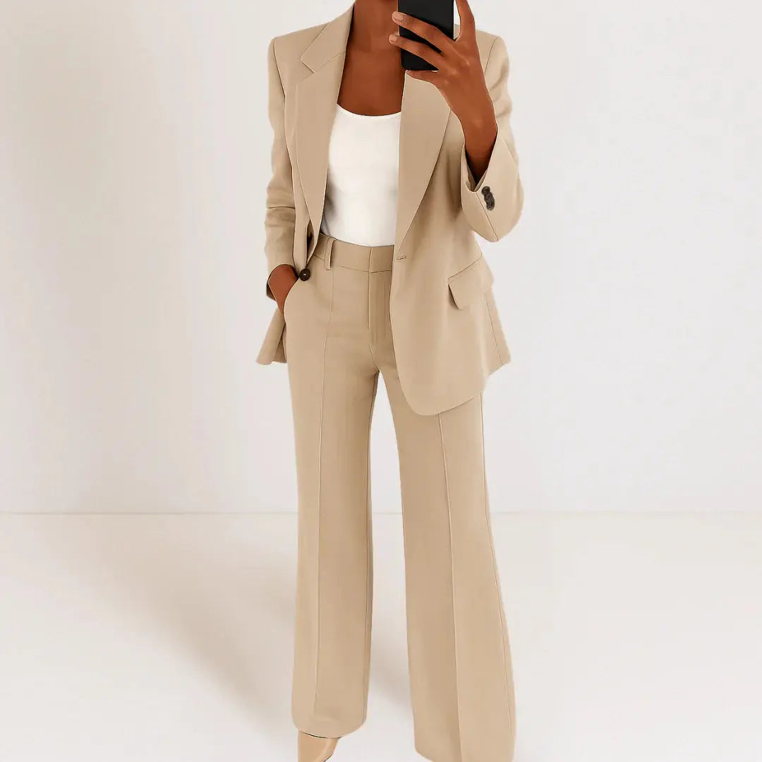 Meliora™ Tweed Dames Tweedelige Set