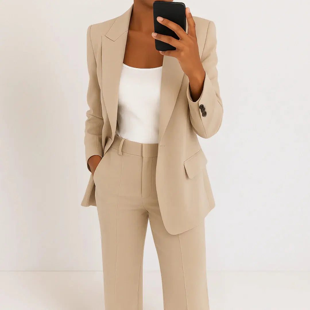 Meliora™ Tweed Dames Tweedelige Set