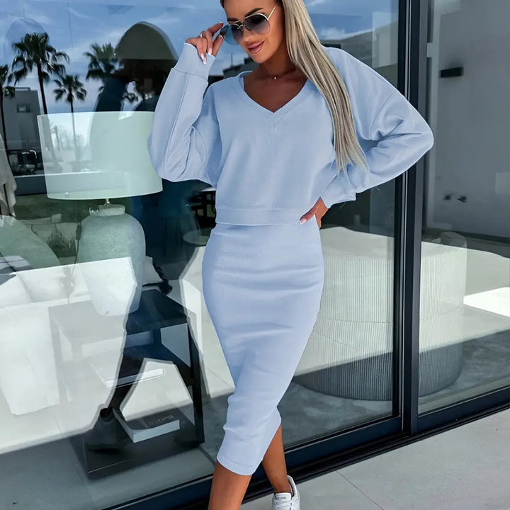 Mirela™ Tweedelige Off-Shoulder Set