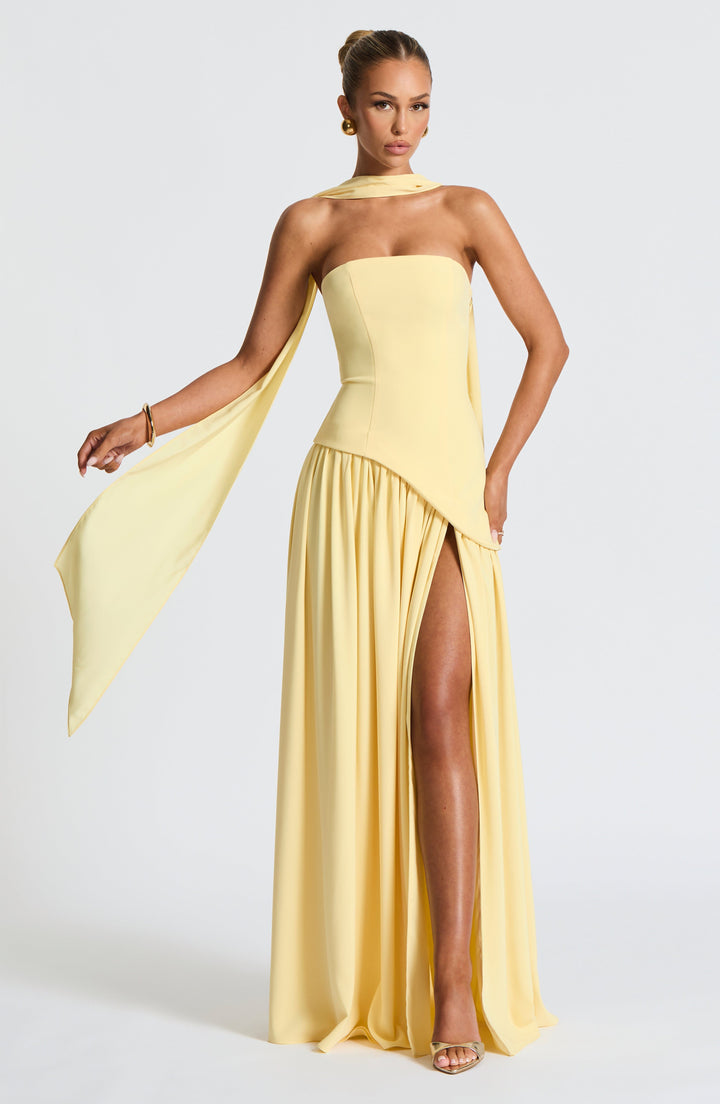 Nerina™ Maxi-jurk met ruches