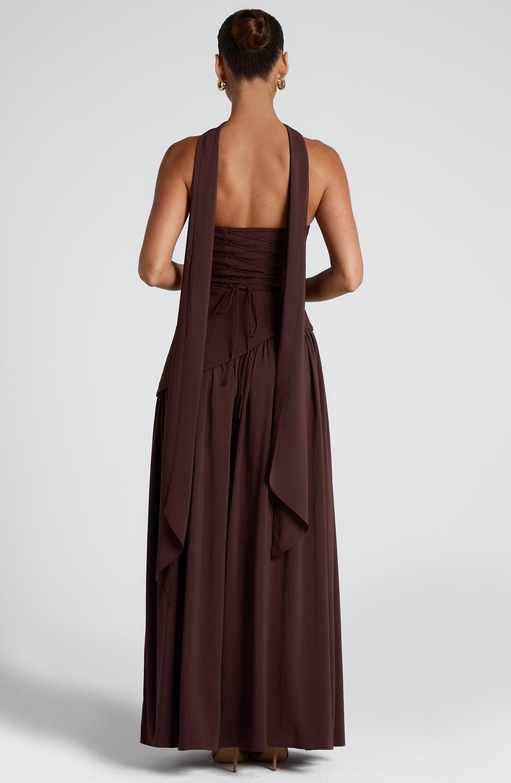 Nerina™ Maxi-jurk met ruches
