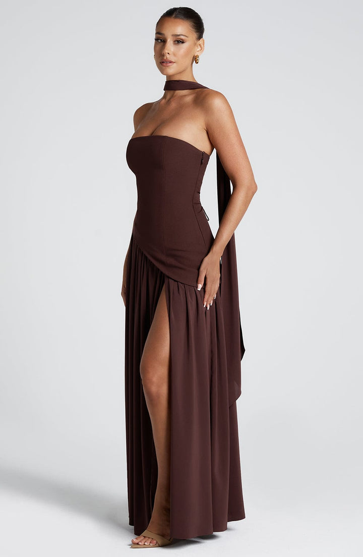 Nerina™ Maxi-jurk met ruches