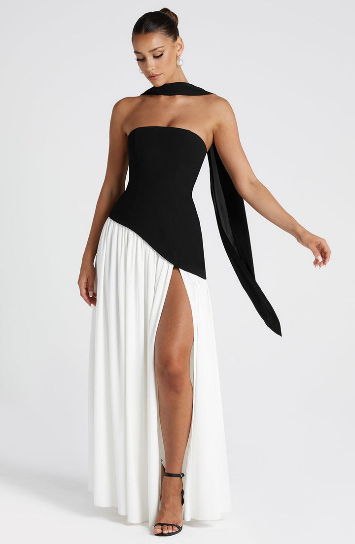 Nerina™ Maxi-jurk met ruches