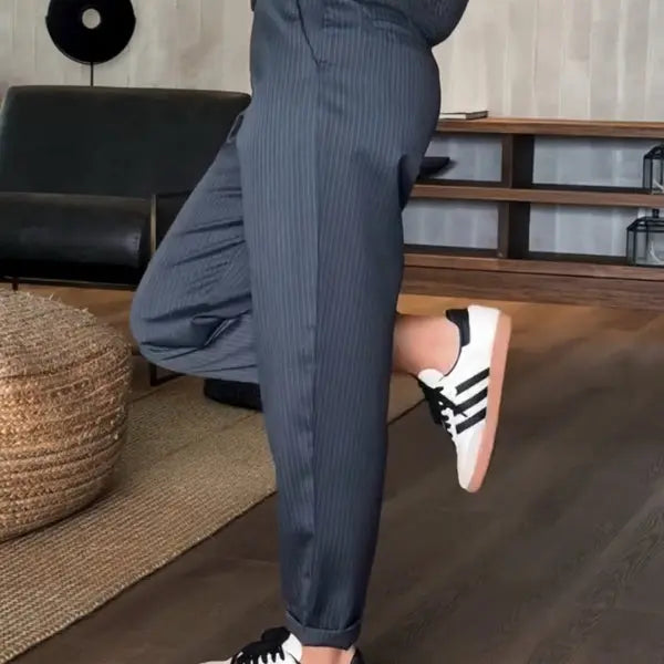 Ravea™ gestreepte nette broek