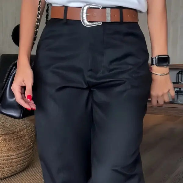 Ravea™ gestreepte nette broek
