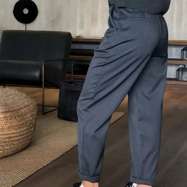 Ravea™ gestreepte nette broek