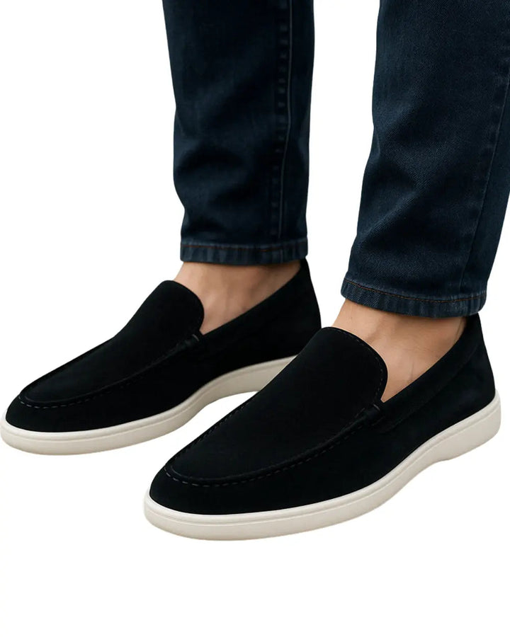 Ronja™ Suède Loafers met Chique