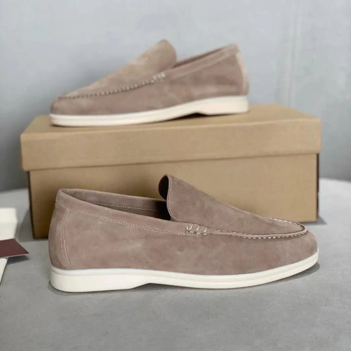 Ronja™ Suède Loafers met Chique
