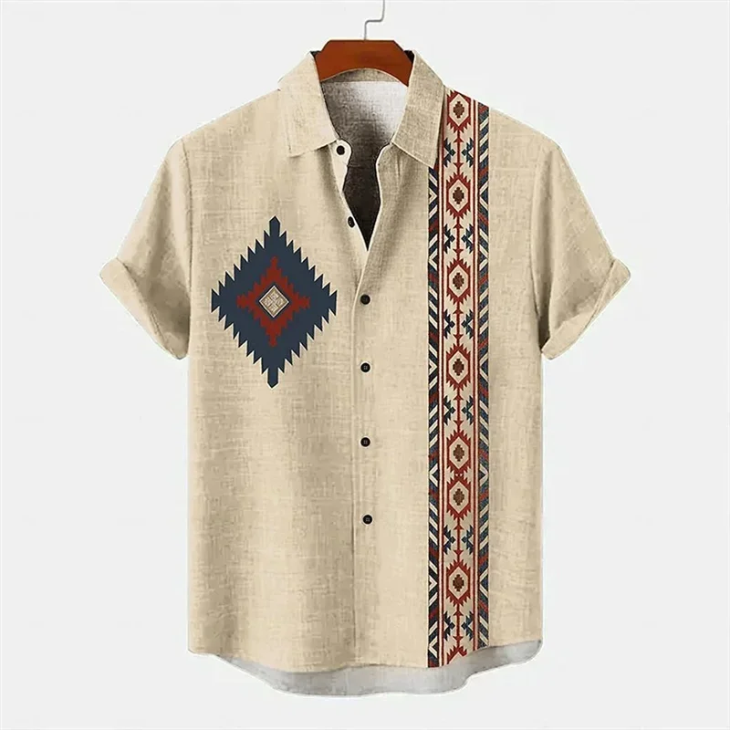 Korvess™ Shirt met tribale print