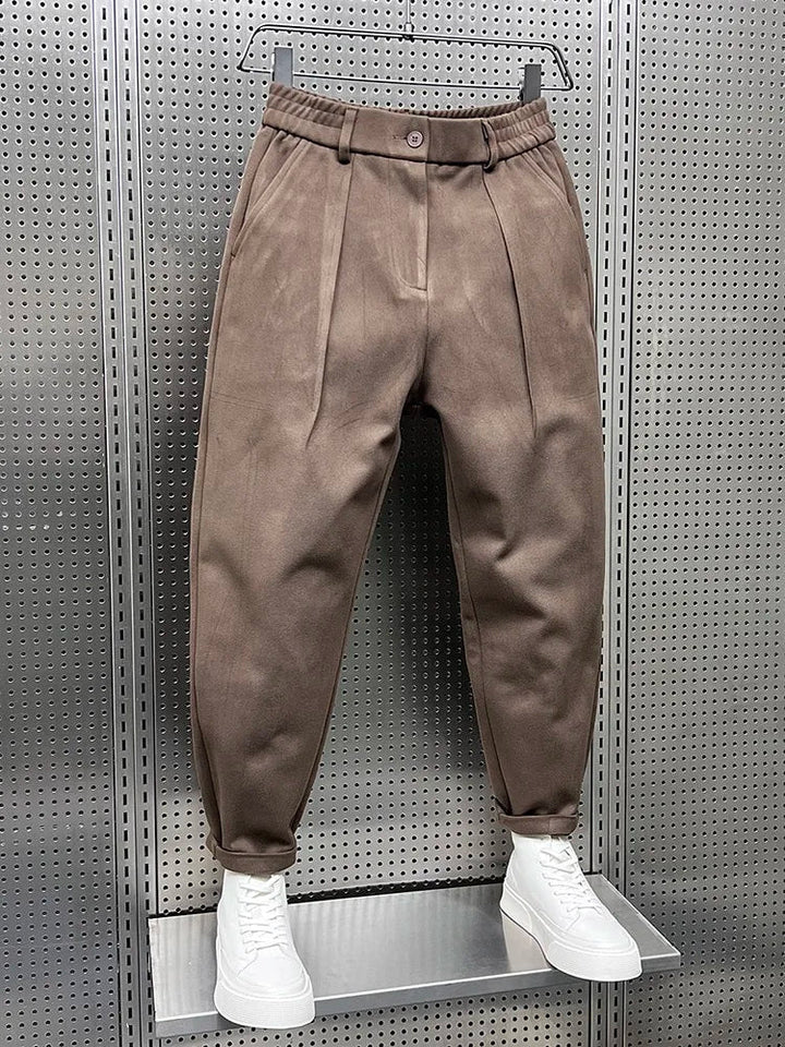 Cedric™ Elegante Herenbroek in Melange Look