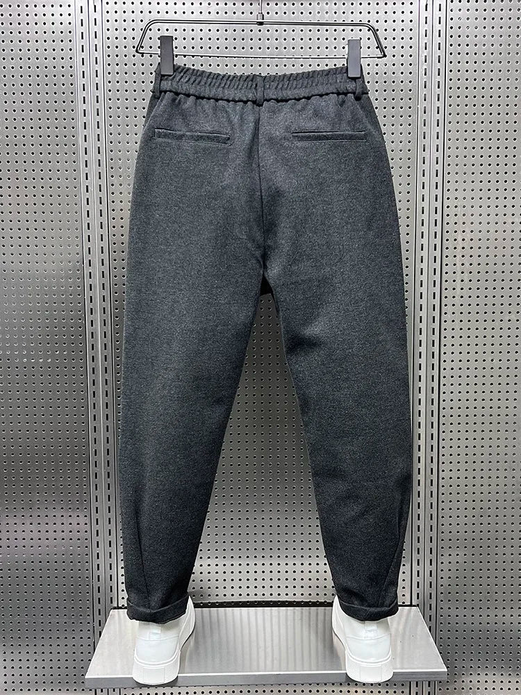 Cedric™ Elegante Herenbroek in Melange Look