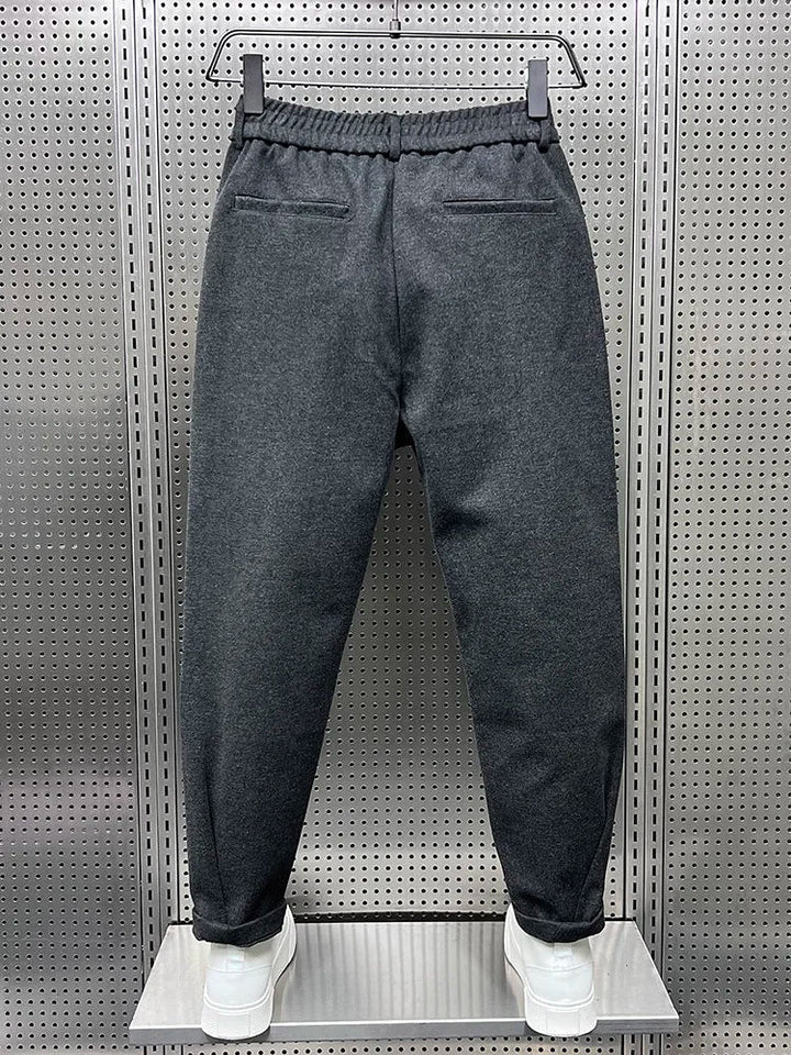 Cedric™ Elegante Herenbroek in Melange Look