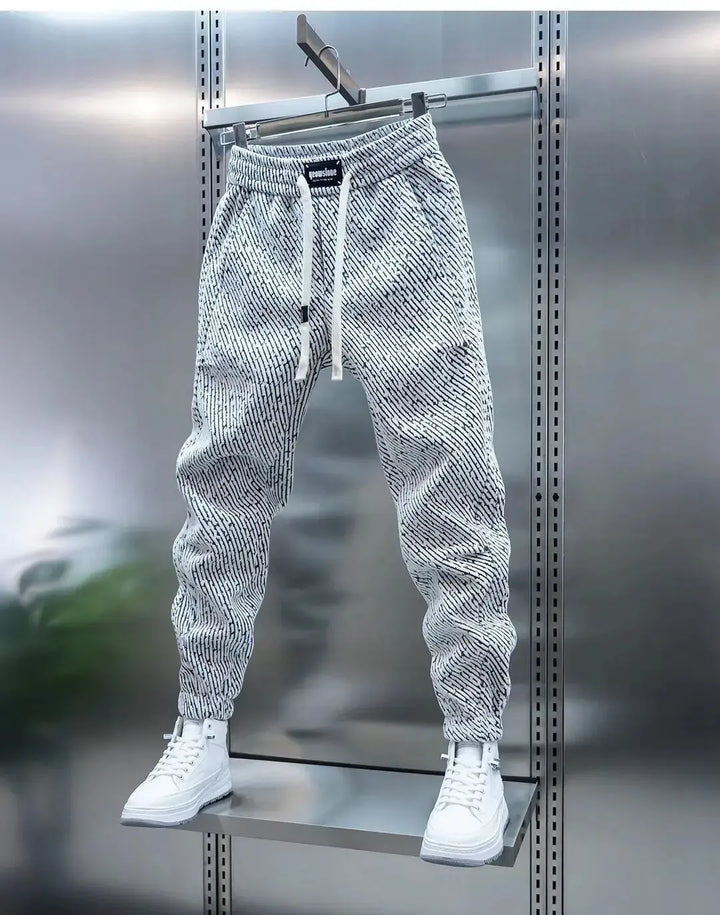 Sami™-broek met patroon in een casual snit