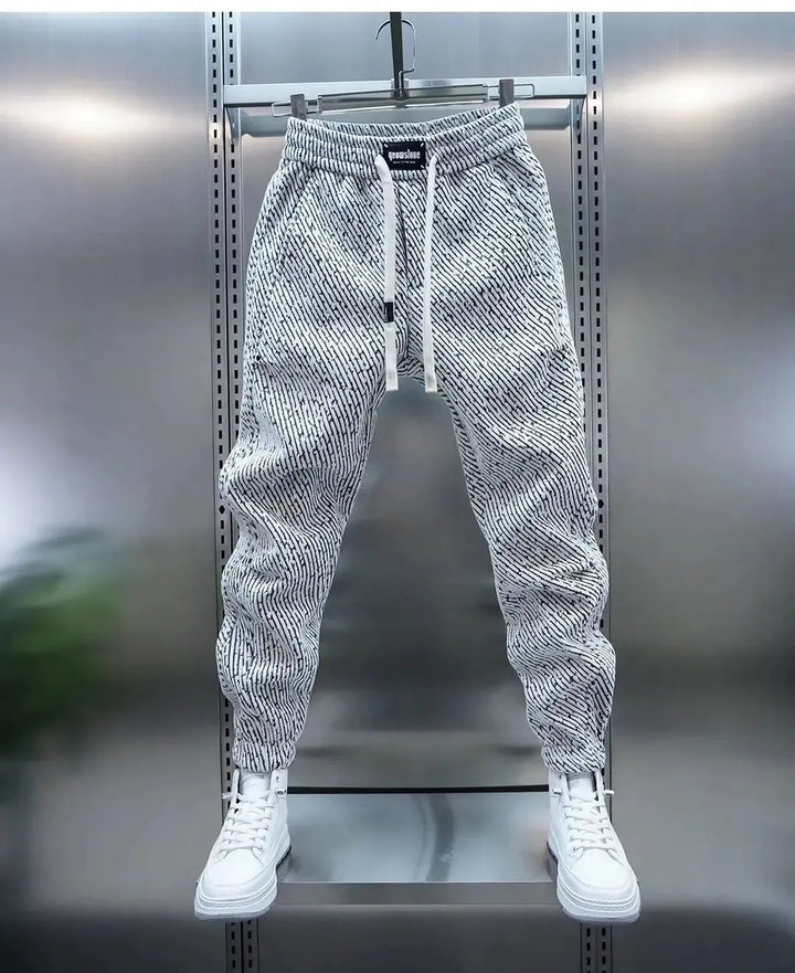Sami™-broek met patroon in een casual snit