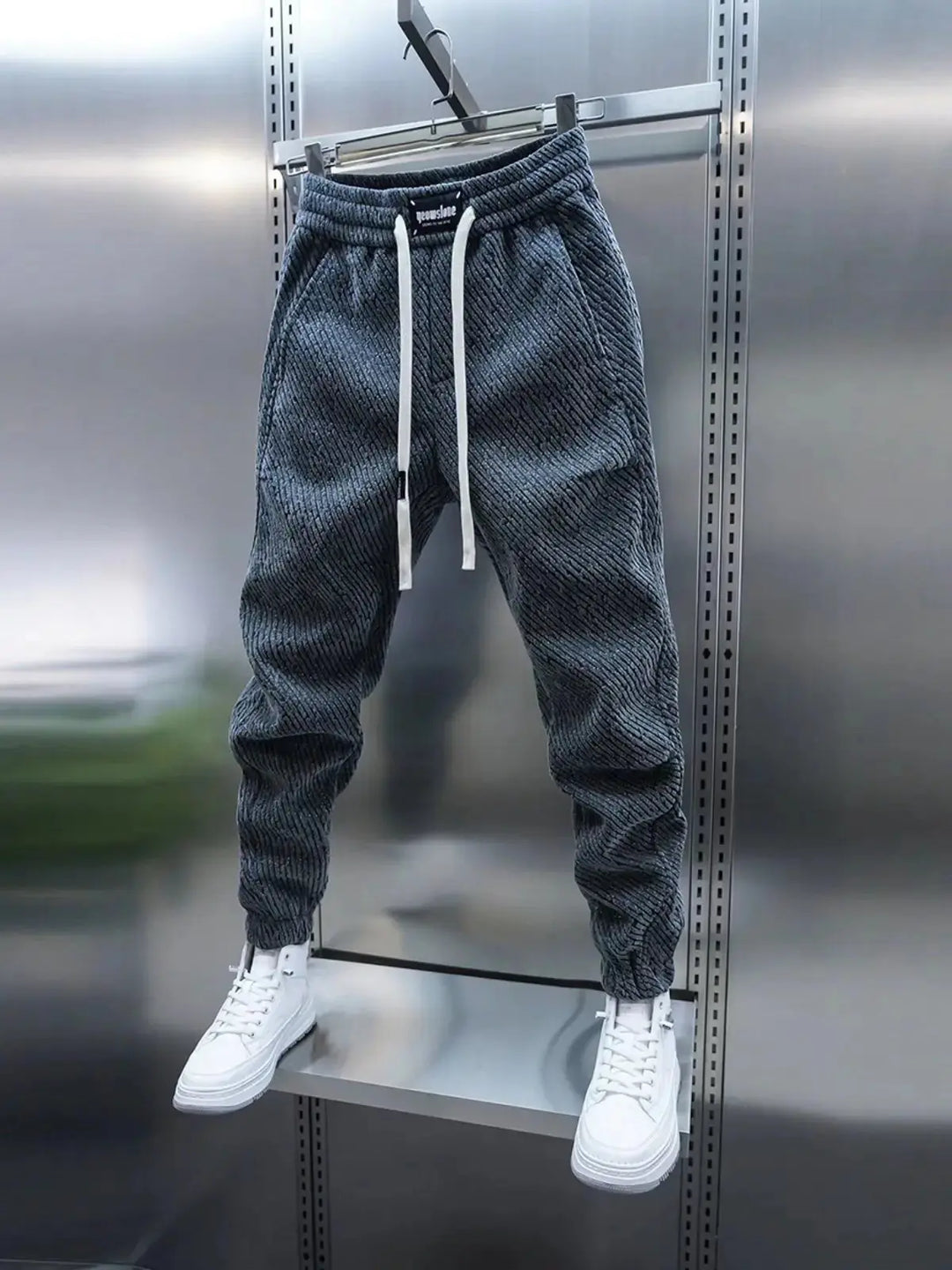 Sami™-broek met patroon in een casual snit