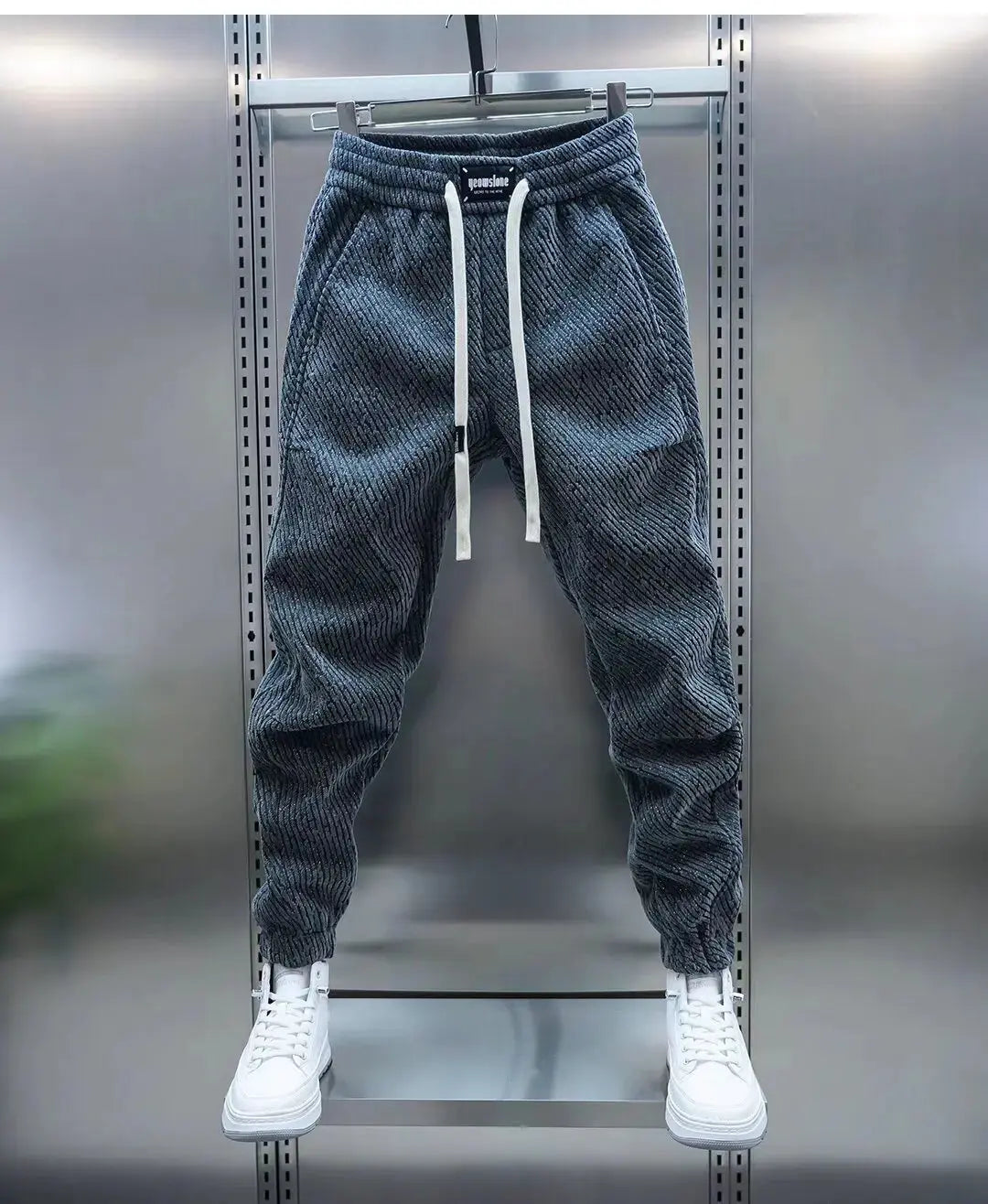 Sami™-broek met patroon in een casual snit
