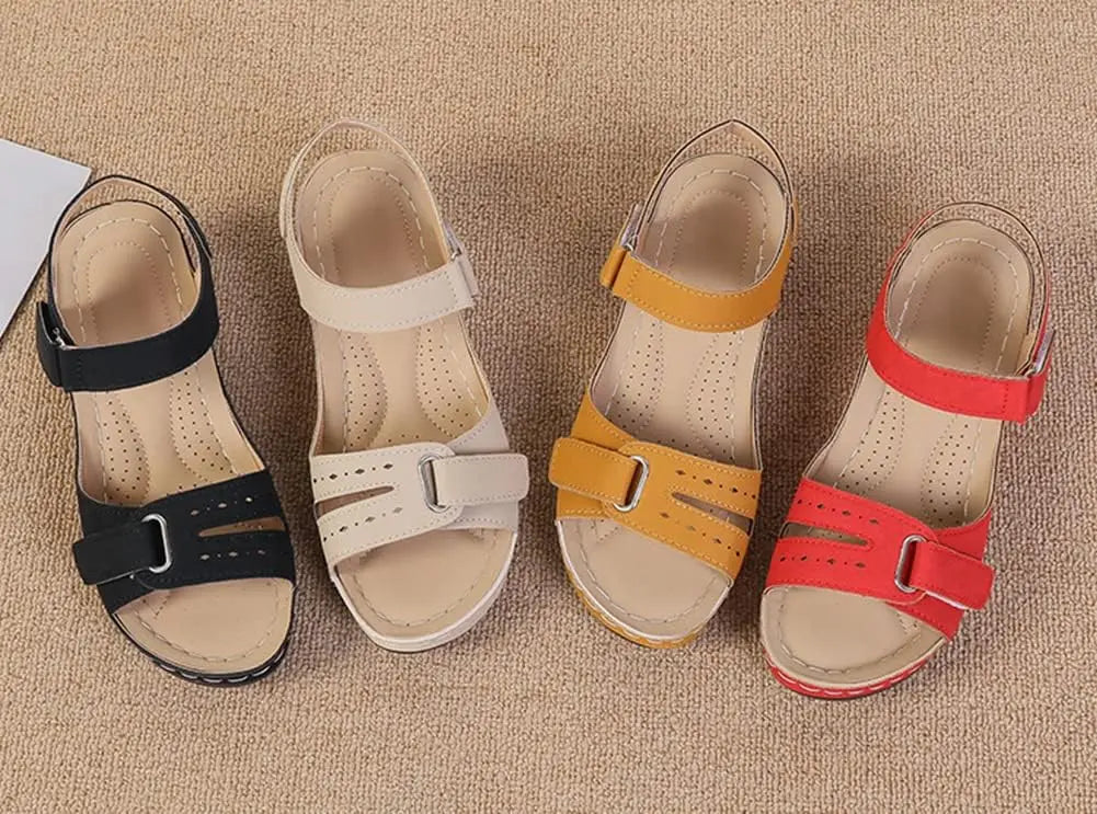 Alba™ Zomerplatformsandalen met Comfortzool