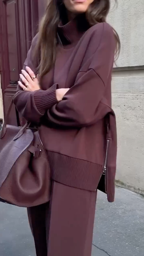 Lioren™ Luxe Gebreide Ensemble