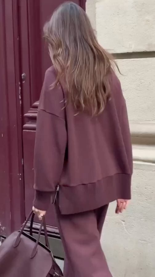 Lioren™ Luxe Gebreide Ensemble