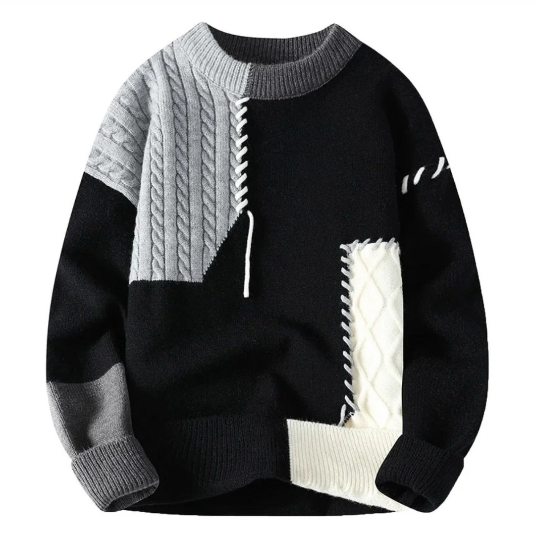 Aviel™ Patchwork Pullover