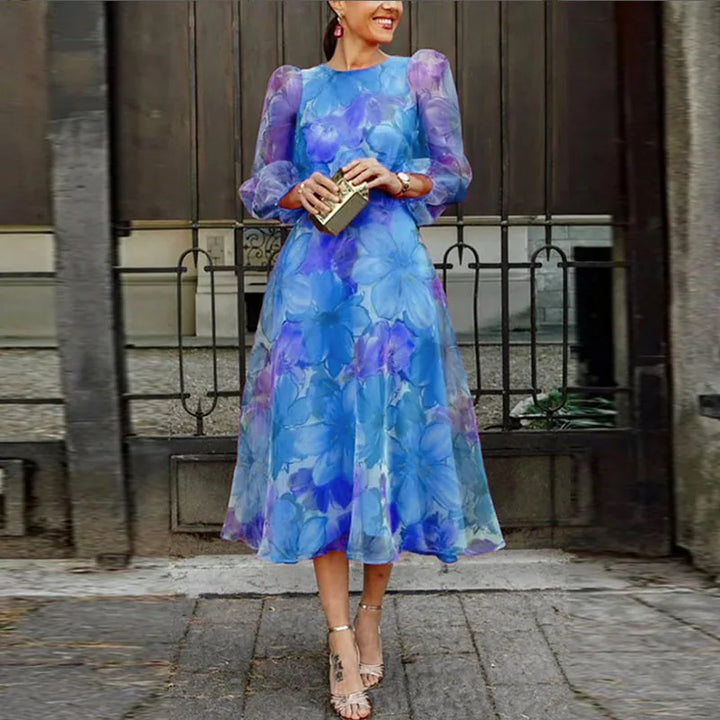 Florixa™ Midi Bloemenjurk