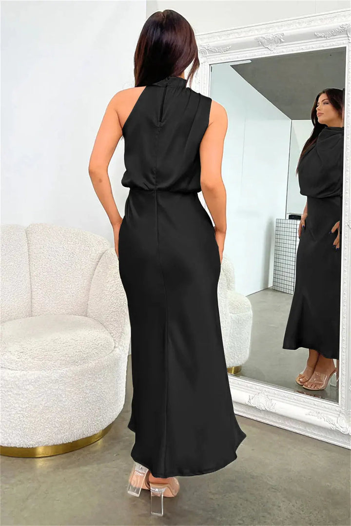 Selene™ Halternek Lange Jurk