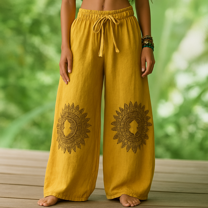 Serina™ Boho yogabroek met losse pasvorm