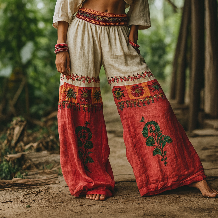 Serina™ Boho yogabroek met losse pasvorm