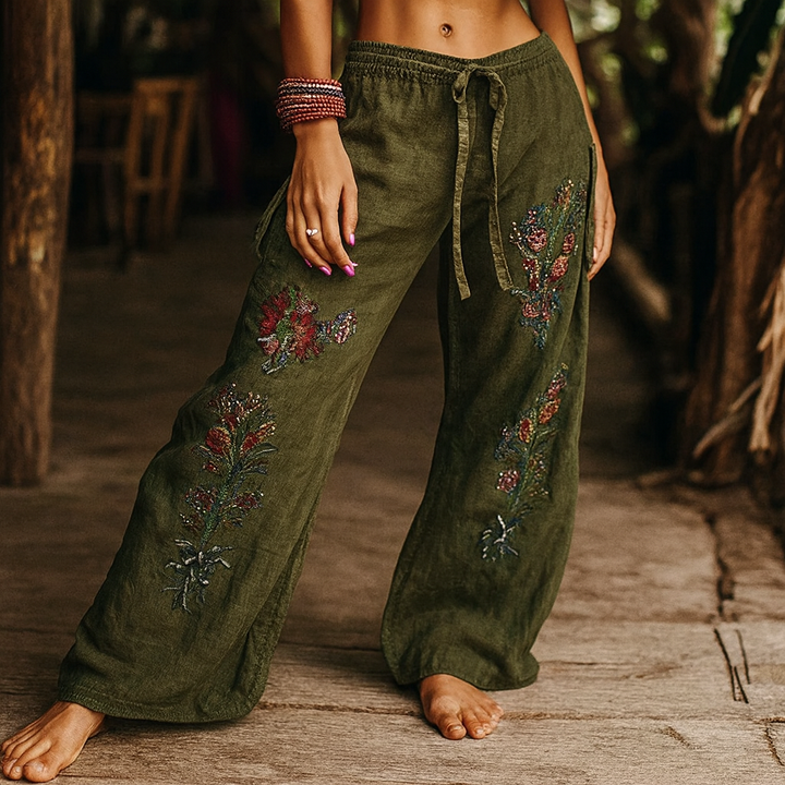 Serina™ Boho yogabroek met losse pasvorm