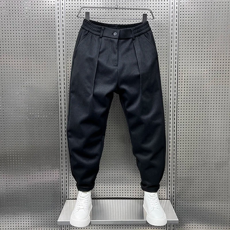 Cedric™ Elegante Herenbroek in Melange Look