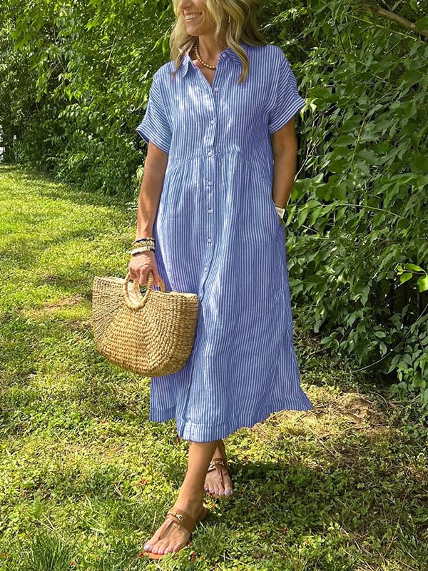 Simara™ Flowy Maxi Jurk voor Elke Gelegenheid