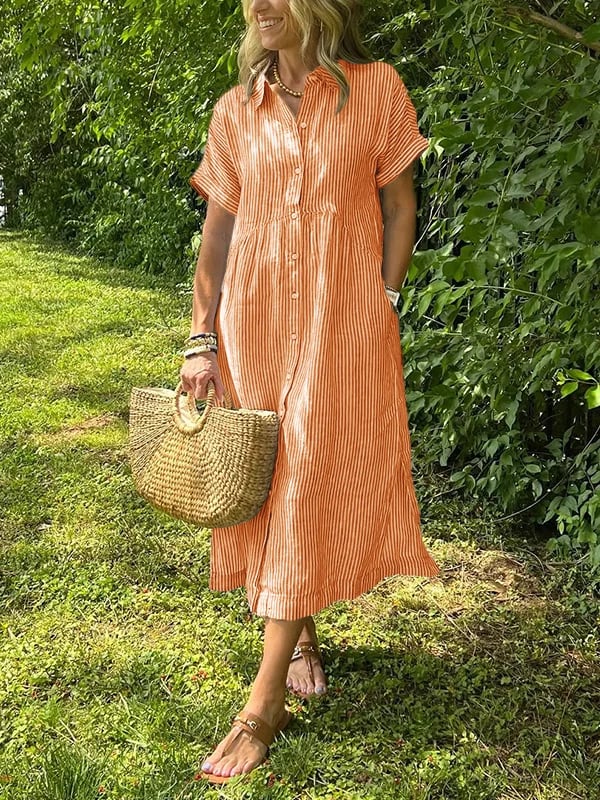 Simara™ Flowy Maxi Jurk voor Elke Gelegenheid