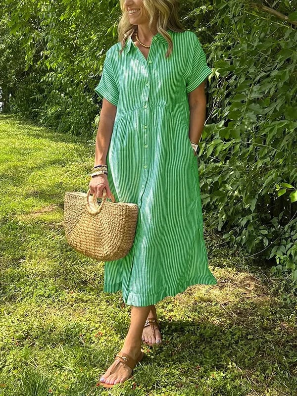 Simara™ Flowy Maxi Jurk voor Elke Gelegenheid