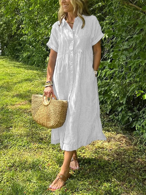 Simara™ Flowy Maxi Jurk voor Elke Gelegenheid