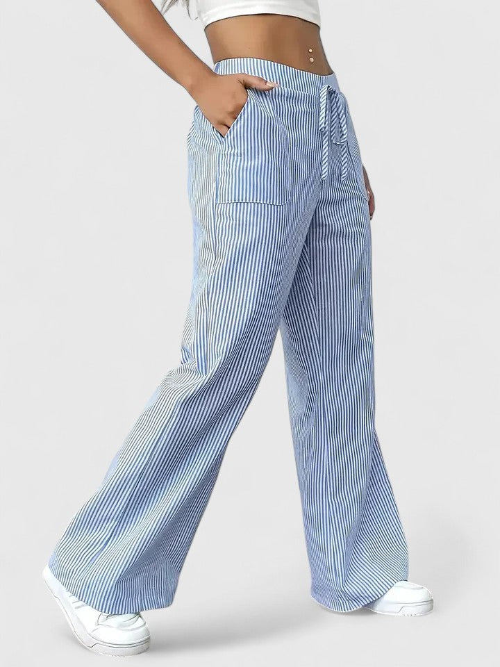 Siran™ wijde broek met elegante touch