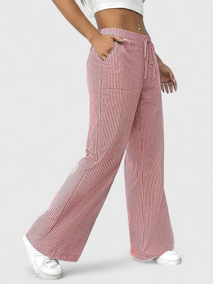 Siran™ wijde broek met elegante touch