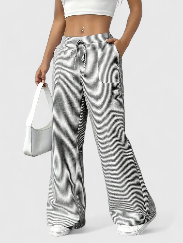 Siran™ wijde broek met elegante touch