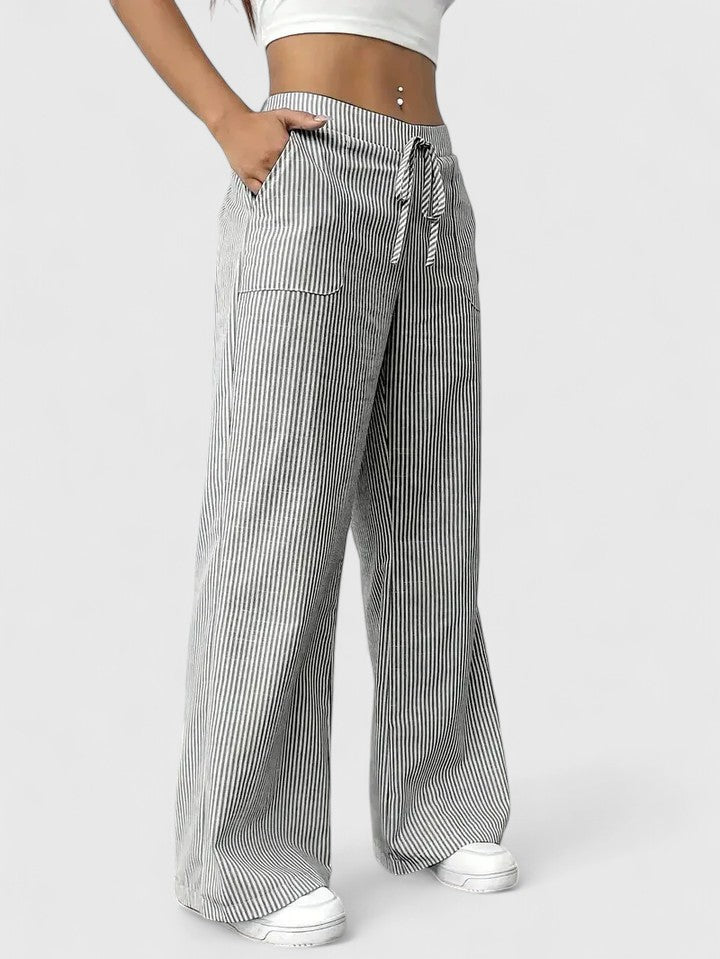 Siran™ wijde broek met elegante touch