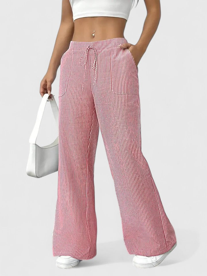 Siran™ wijde broek met elegante touch
