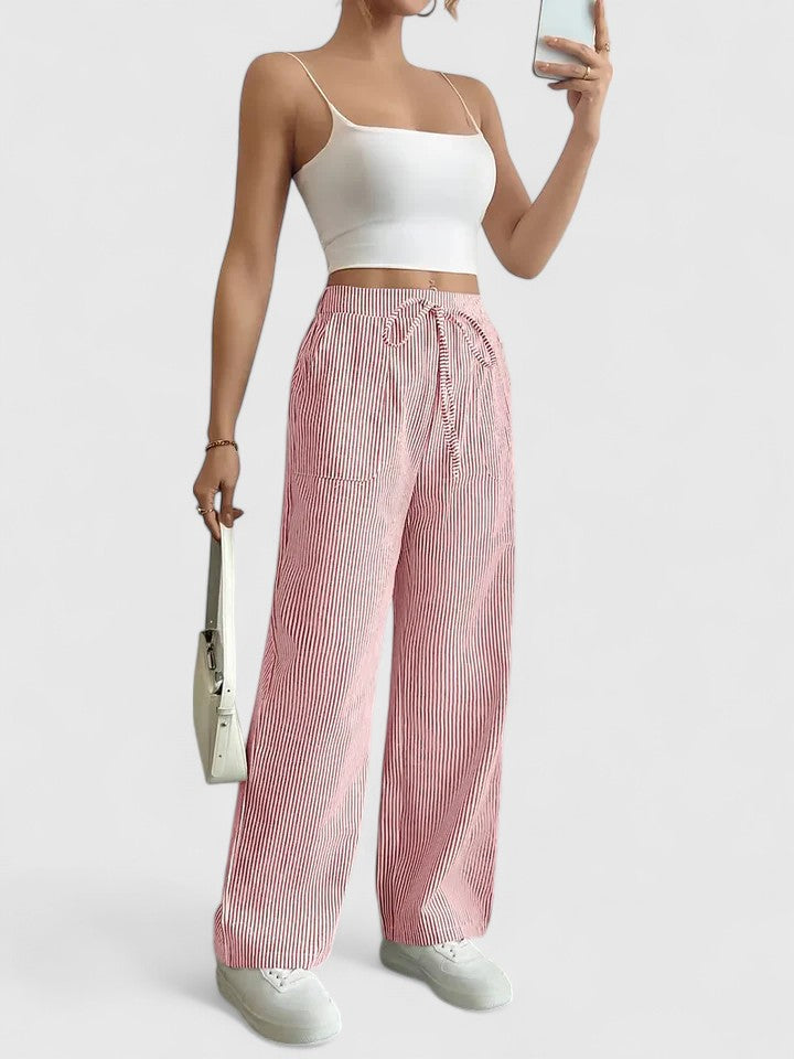 Siran™ wijde broek met elegante touch