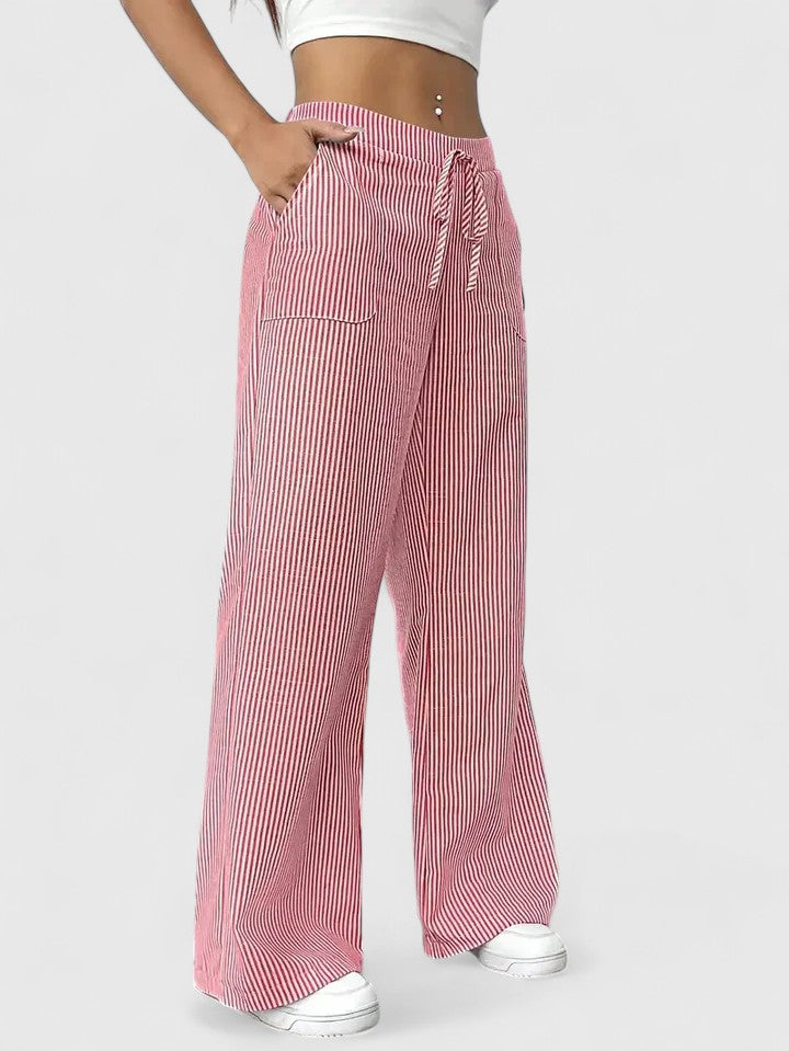 Siran™ wijde broek met elegante touch