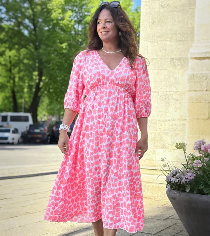 Talina™ jurk met elegante print