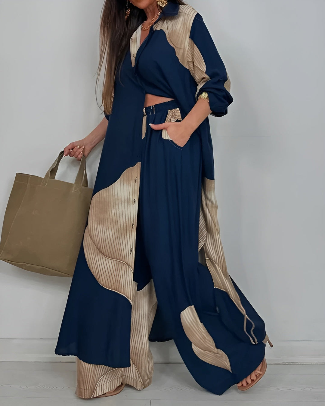 Taren™ Elegante Tweedelige Set voor Stijlvolle Optredens