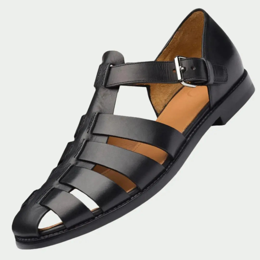 Tavio™ veganleren sandalen